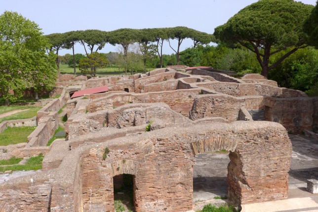 Ruins and Trees