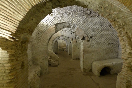 Part of the Roman Market underground