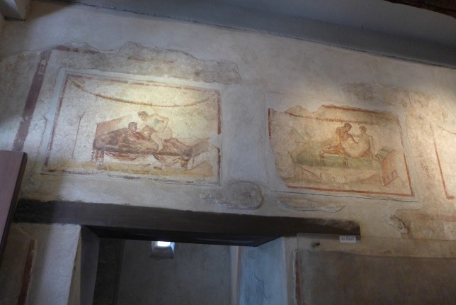 Frescoes in the brothel