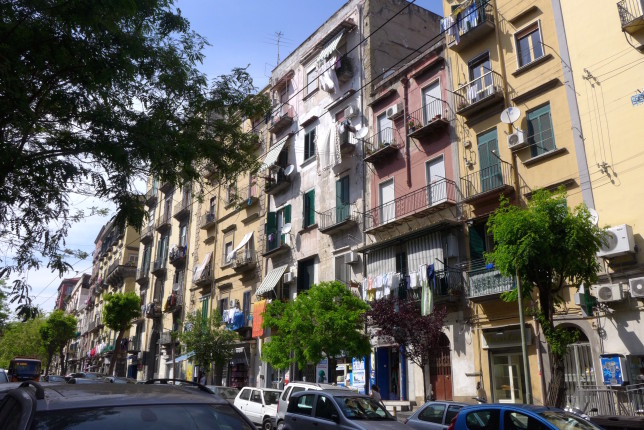 Struck by all the laundry drying. Especially compared to my comments in Rome about everyone using their balconies to grow nice plants.