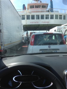 Car ferry to Messina