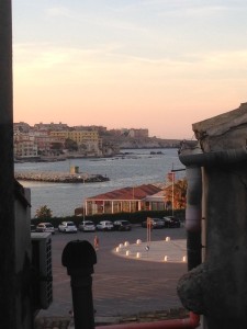 View from hotel room in Ortigia