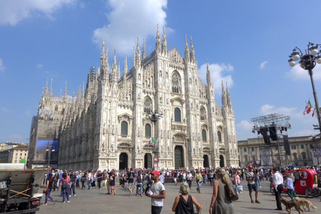 Duomo in a busy square