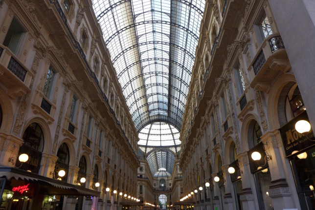 Galleria Vittorio Emanuele II, one of the world's oldest shopping malls