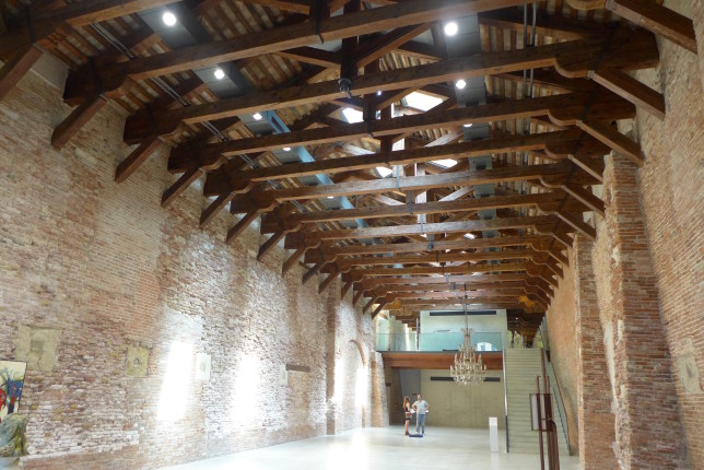 Inside Punta della Dogana