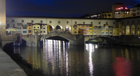 Ponte Vecchio at night