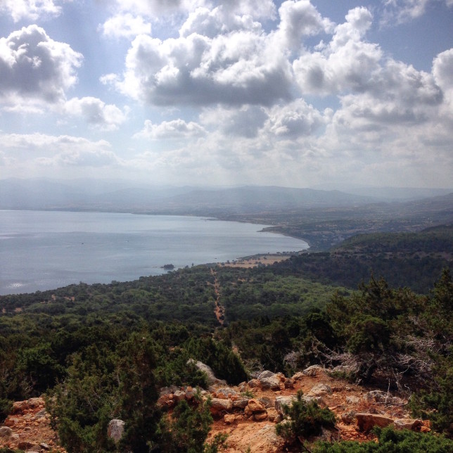 Beautiful views from the trail